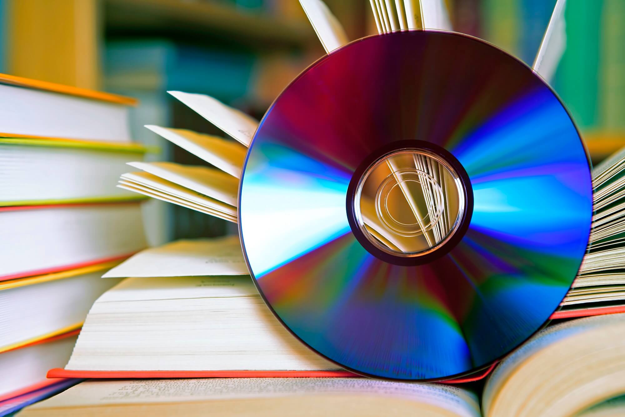 Buecher mit CompactDisk